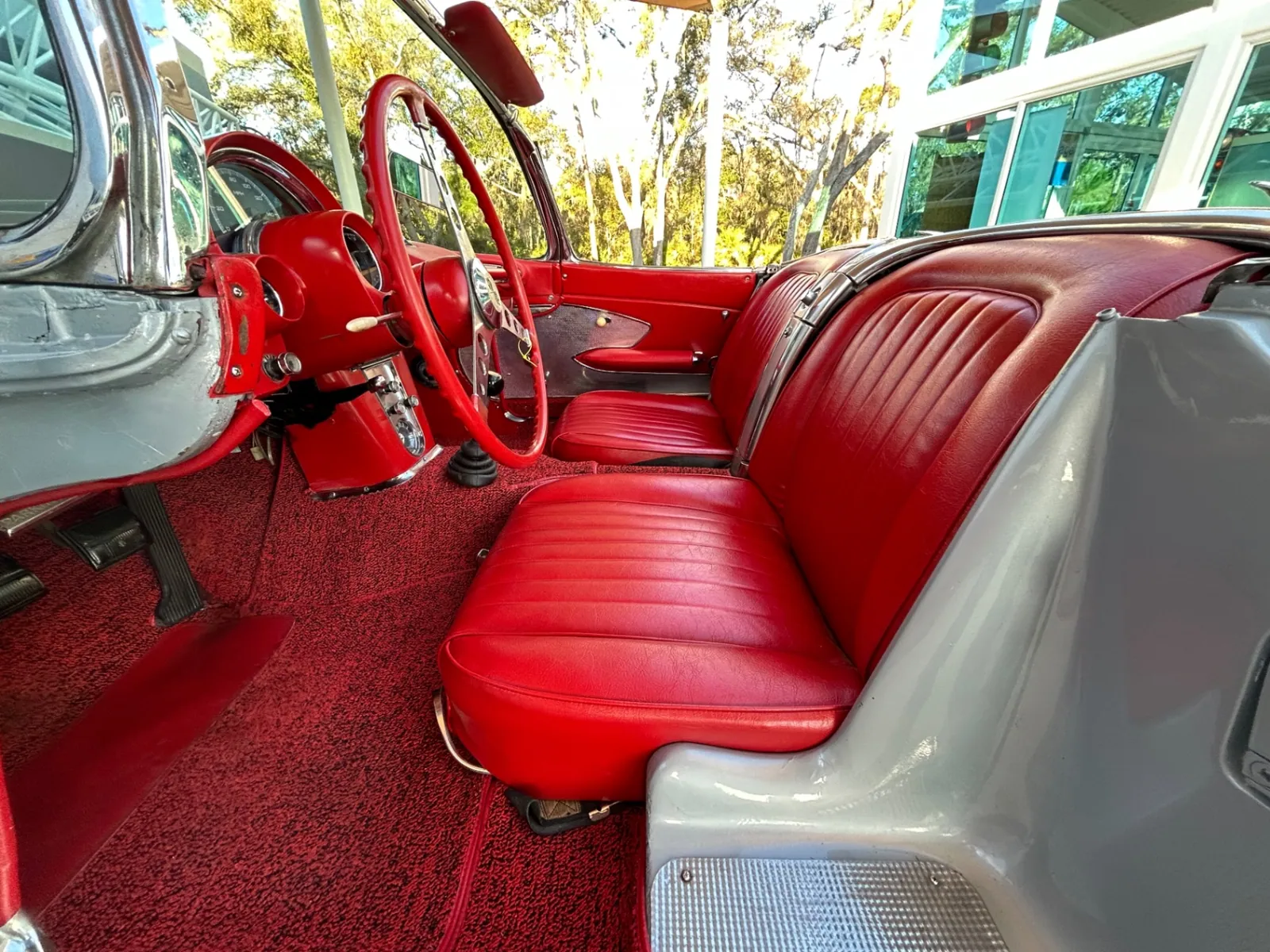 Interior of the 1960 Chevrolet Corvette
