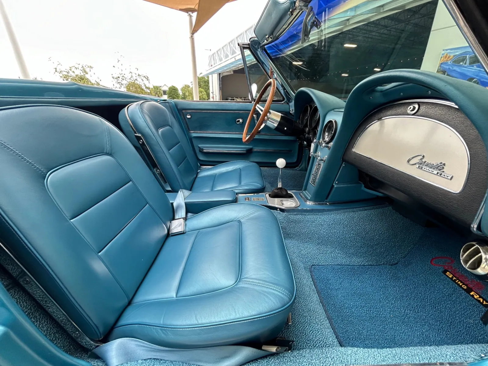 Interior of the 1965 Chevrolet Corvette
