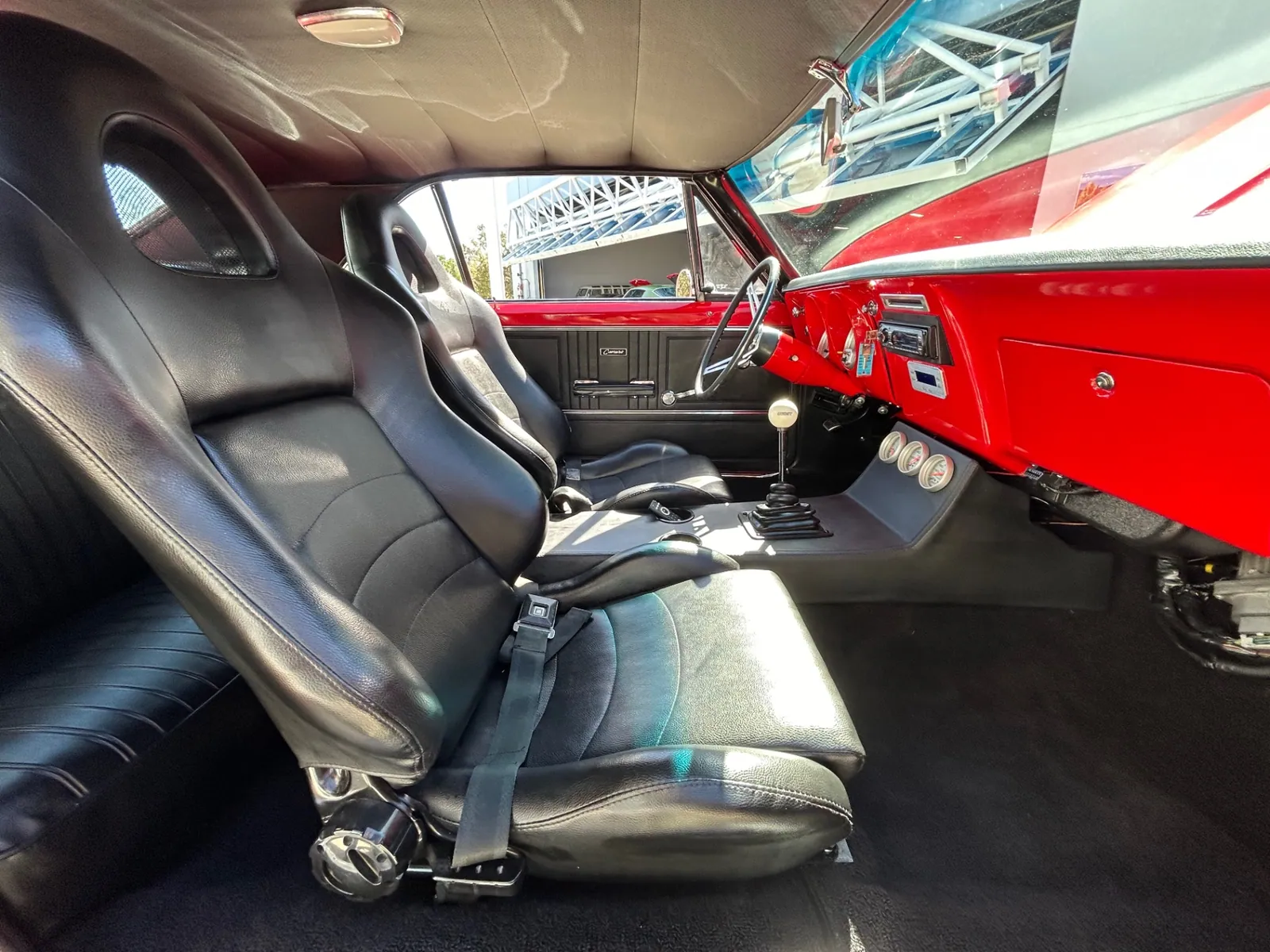 Interior of the 1967 Chevrolet Camaro SS