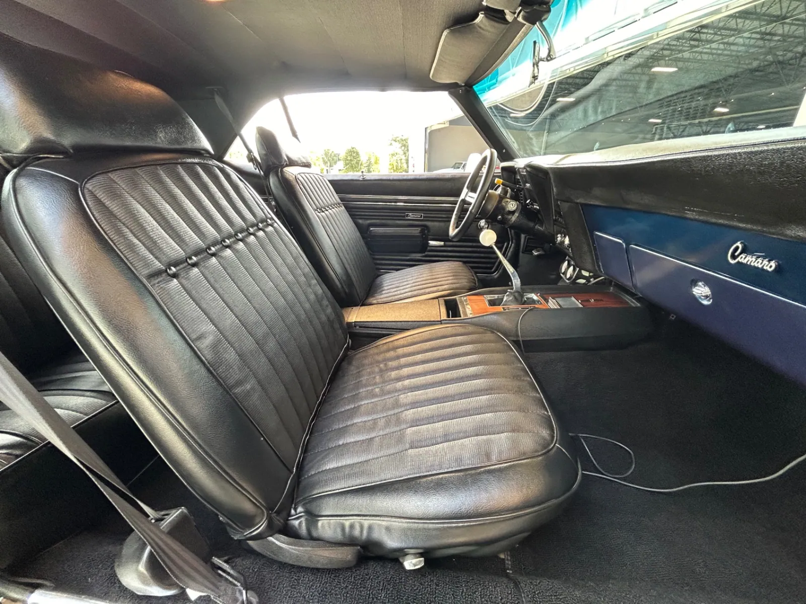 Interior of the 1969 Chevrolet Camaro SS